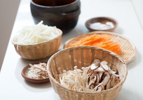 野菜を仕分けした状態